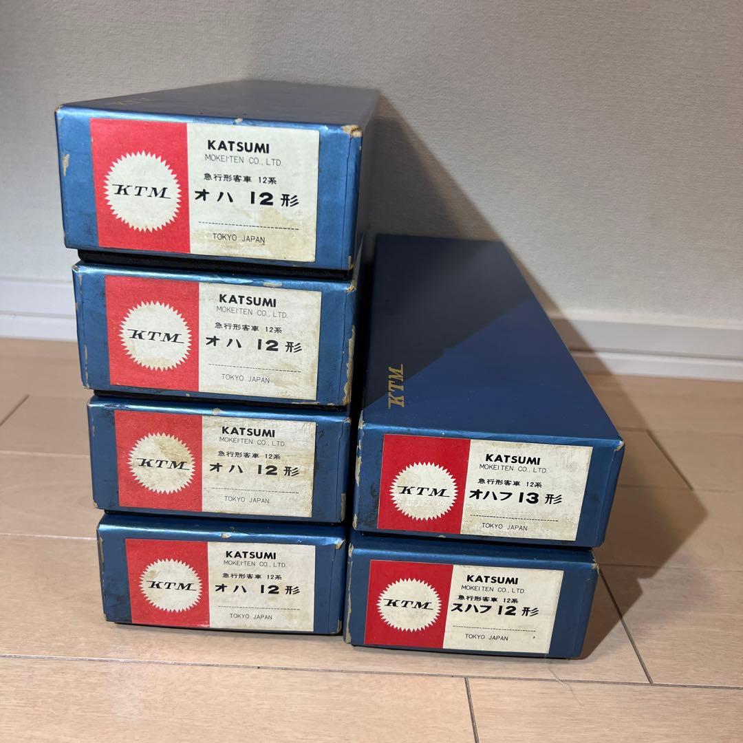 鉄道模型　ＨＯゲージ　カツミ　急行形客車12系　6両セット