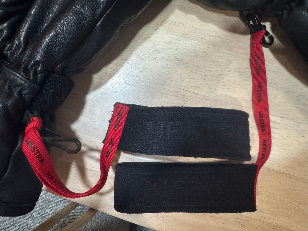 【美品】ヘストラ スキーグローブ ８