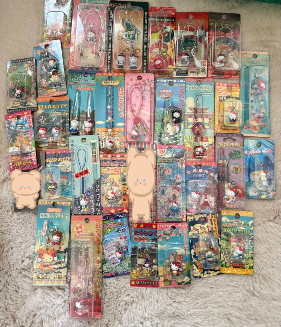 HELLO KITTY キティ 根付け　ご当地　ストラップ