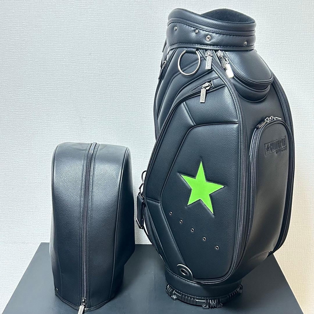 【極美品】CONVERSE コンバース ツアーモデル キャディバッグ 3点式