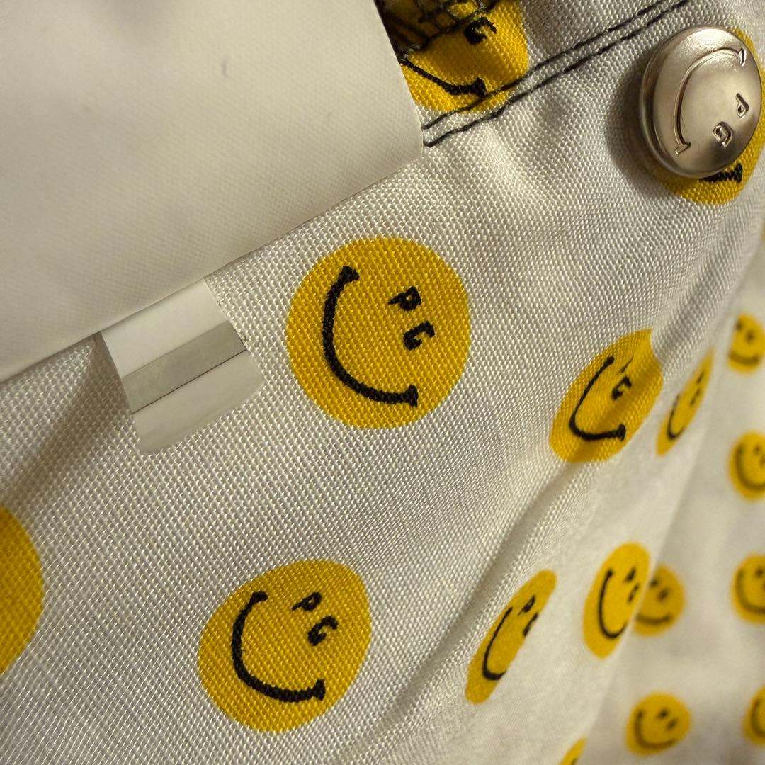 美品　パーリーゲイツ　パンツ　迷彩　黒　白　緑　カーキ　M〜L相当　カモ柄　4