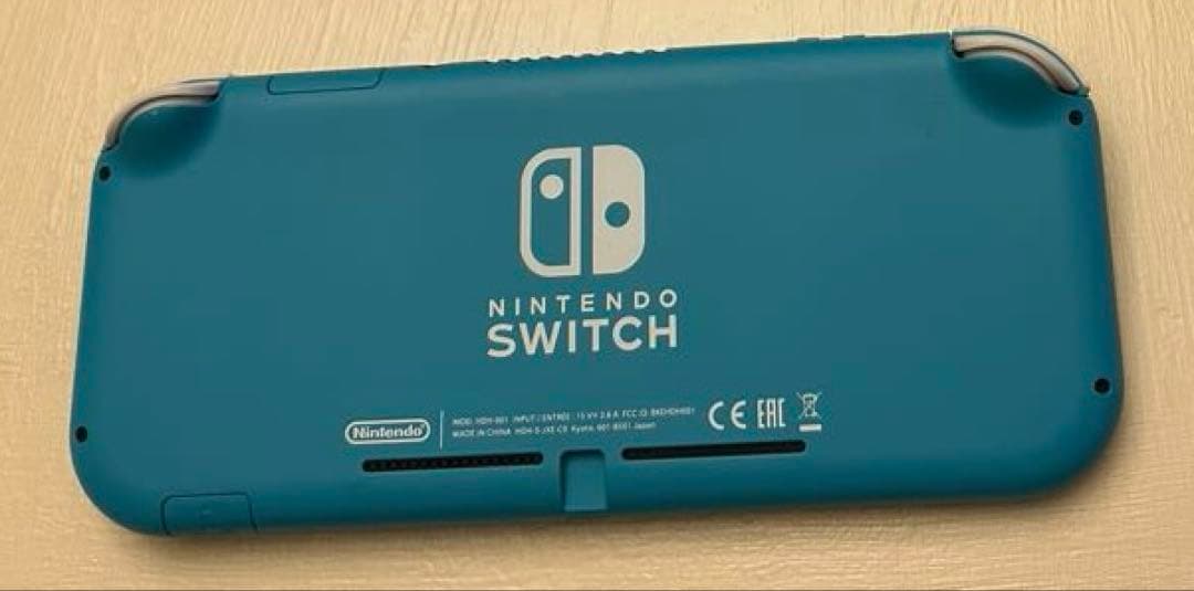 Nintendo Switch Lite本体 (ターコイズ) 充電器・箱あり