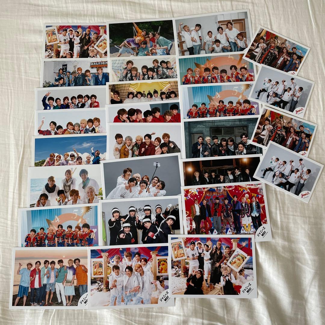 ジャニーズWEST 混合 写真 フォトセット 88枚 写真集 オフショ
