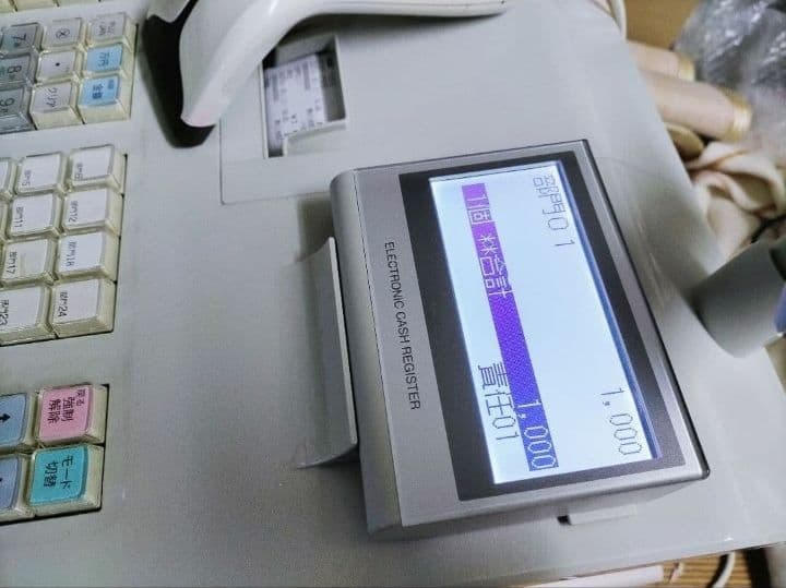 シャープ最上位レジスターER-A411　純正品　855005