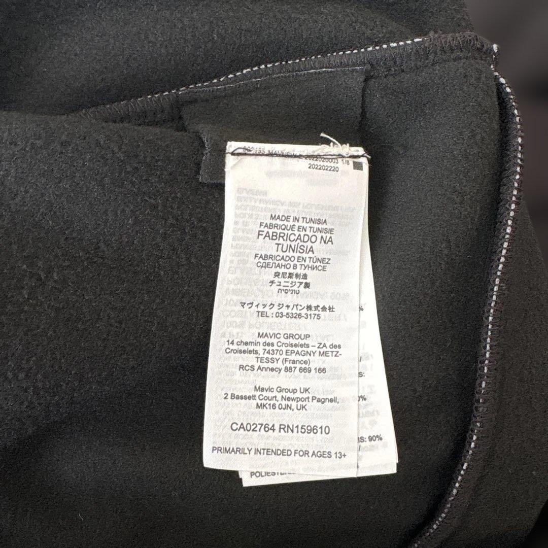 【新品タグ付き】MAVIC ノルデット サイクルジャケット L 裏起毛 ブラック