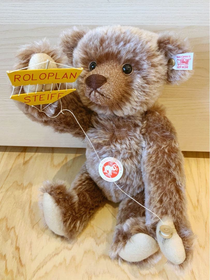 Steiff シュタイフ 限定2000体 テディベア Roloplan 美品