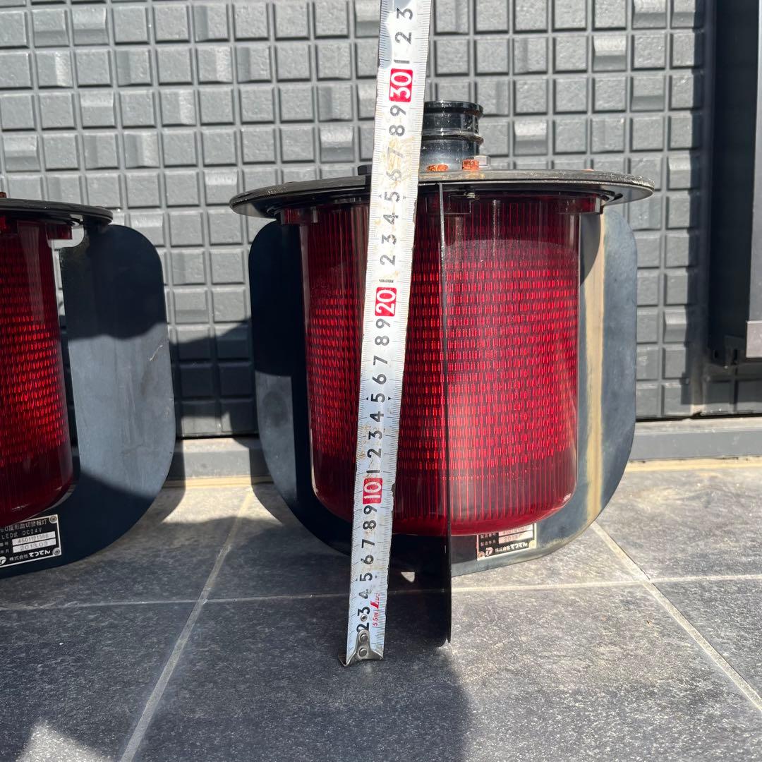 【てつでん】360度型踏切警報灯 2個セット 信楽鉄道