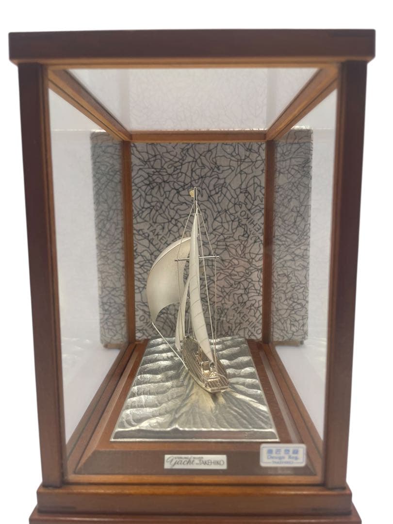 銀製　TAKEHIKO ヨットno7フルセール　関武比古作