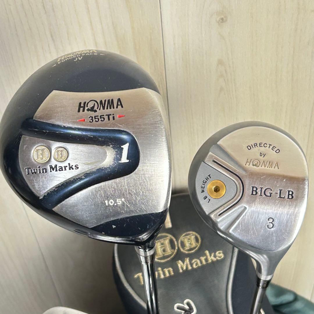 【メンズ右】ホンマ　Twin Marks メンズゴルフクラブセット
