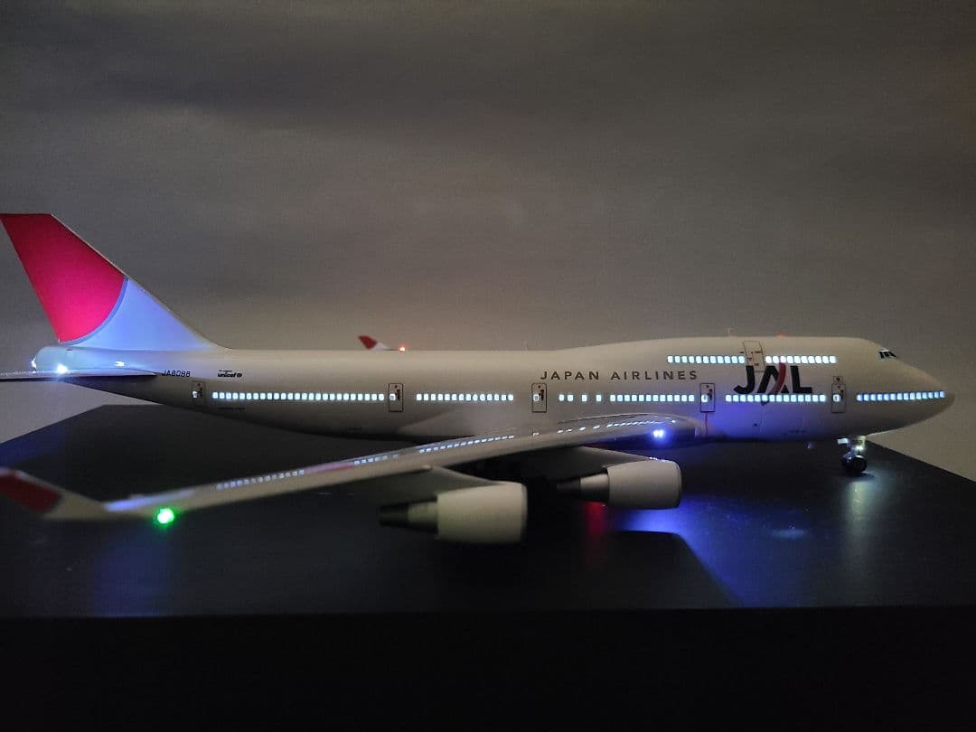 JAL BOEING 747-400 LED仕様 完成品