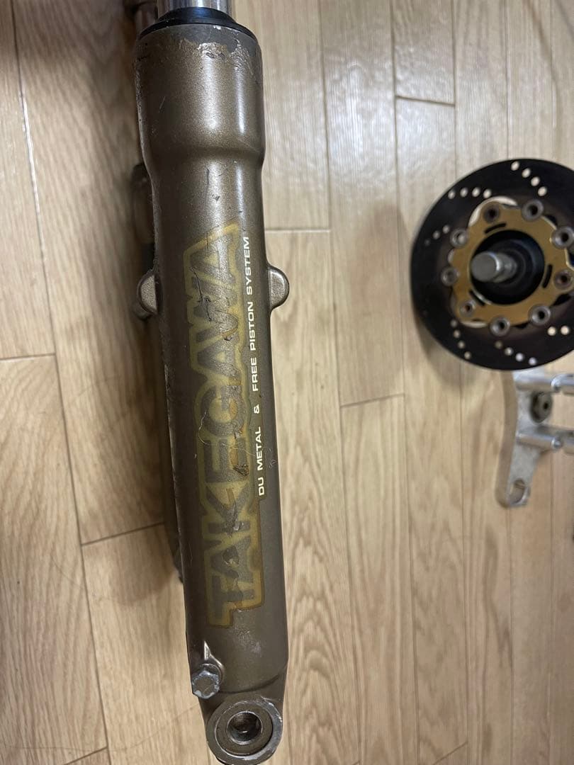 モンキー　武川　フロントフォーク　ディスクブレーキ　一式