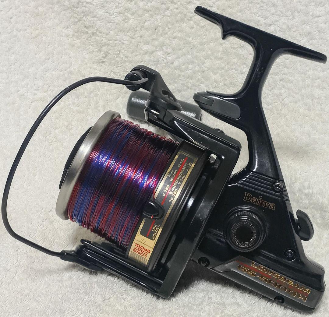 ダイワロングビームGS-5000H遠投カゴ釣り専用リール！新品ライン付かっこいい