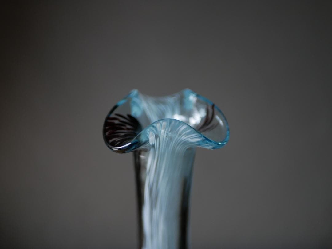 クリシー　フラワーベース　花器　フランスヴィンテージ　ブロカントのある暮らし