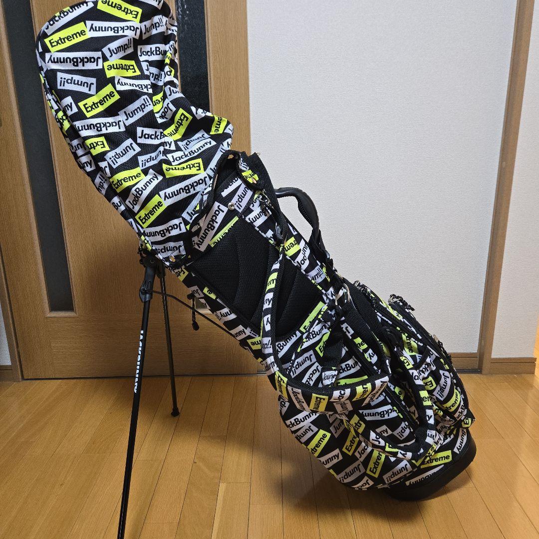 JACK BUNNY ゴルフバッグ・キャディバッグ　総柄