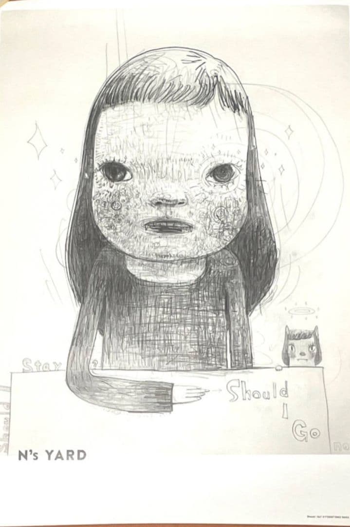 絶版　奈良美智　公式ポスター　新品　8枚セット