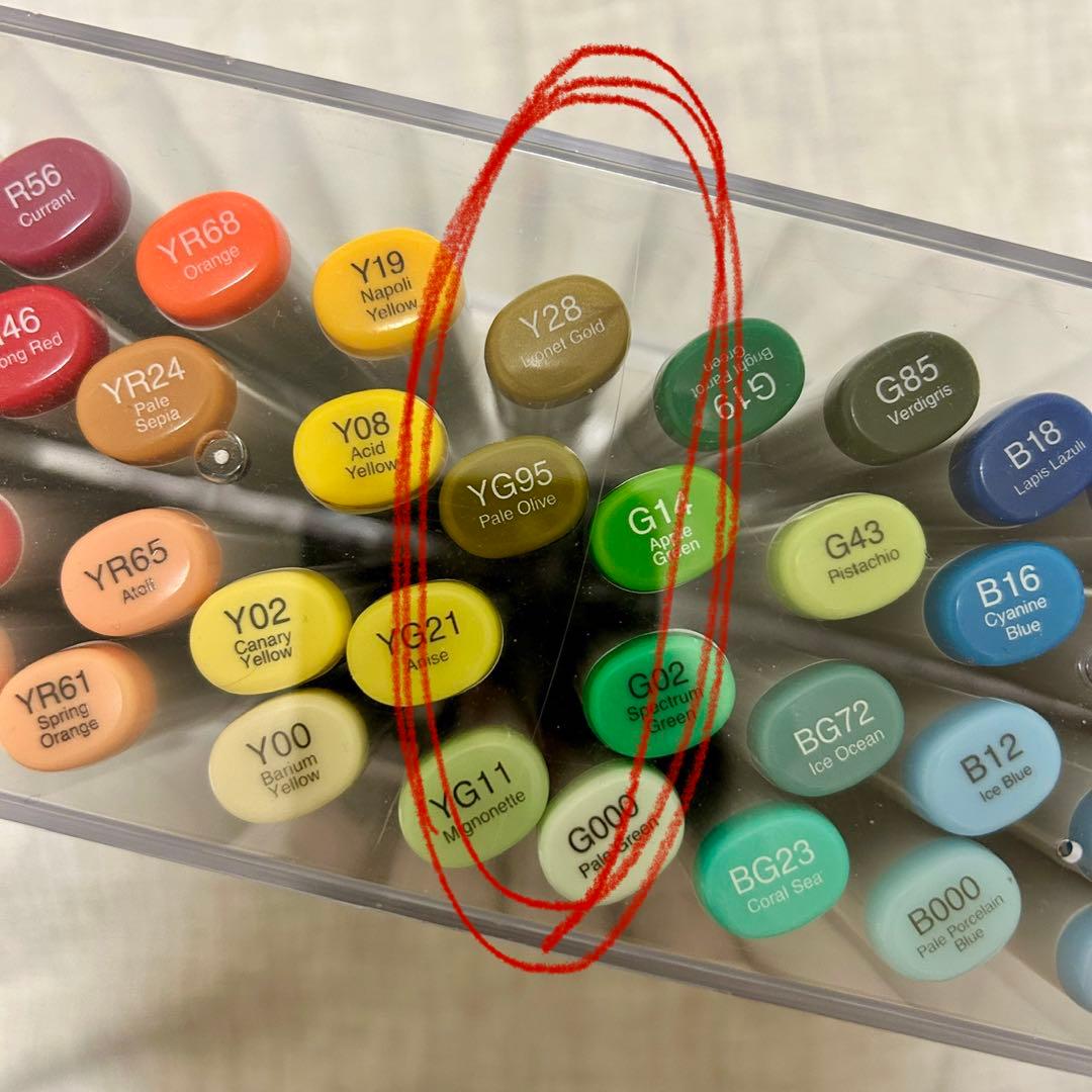 コピックスケッチ ベーシック72色セット