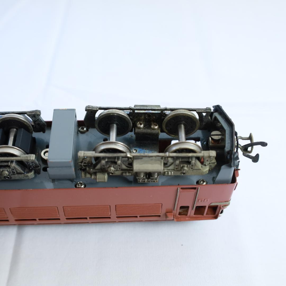 ［K］中村精密 EF805電気機関車と客車2両セット HOゲージ 動作未確認