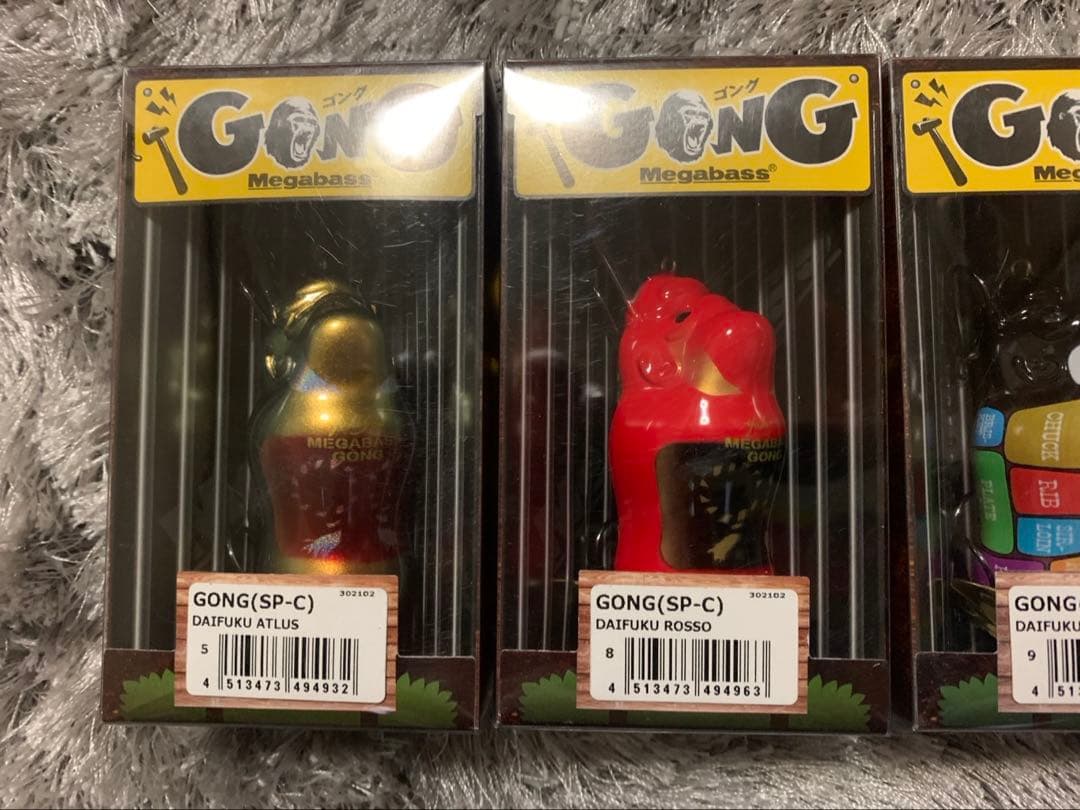 Megabass GONG メガバスゴング(SP-C) DAIFUKU5個セット