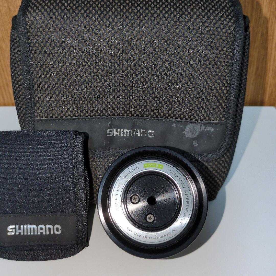 シマノサーフリール　　スーパーエアロ　スピード キャスト　標準糸使用