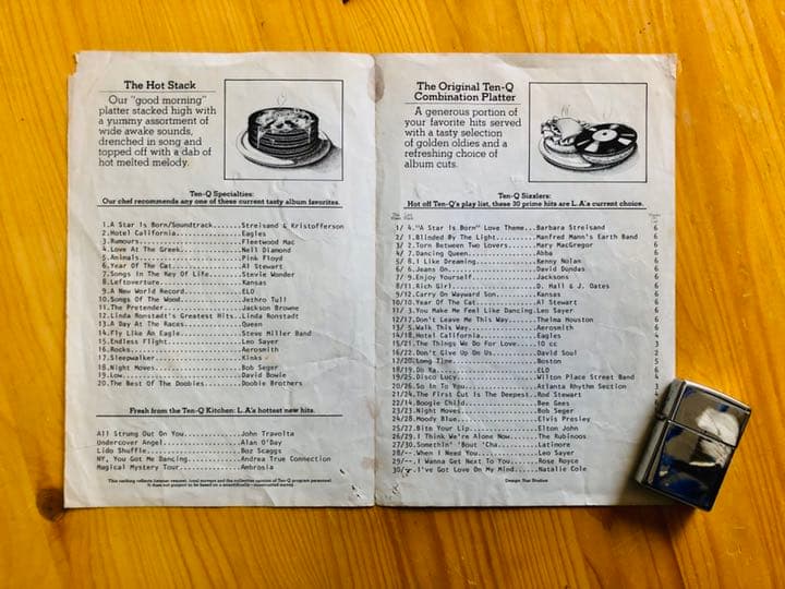 Ten.Qラジオ.ビルボード額装　アメグラのジョージペティ画