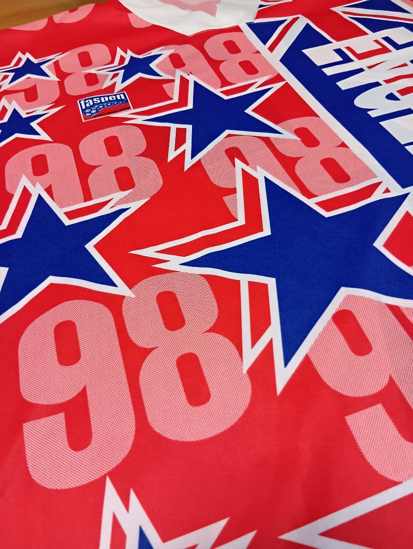 faspen Vintage　ENGLAND　サッカー　ユニフォーム