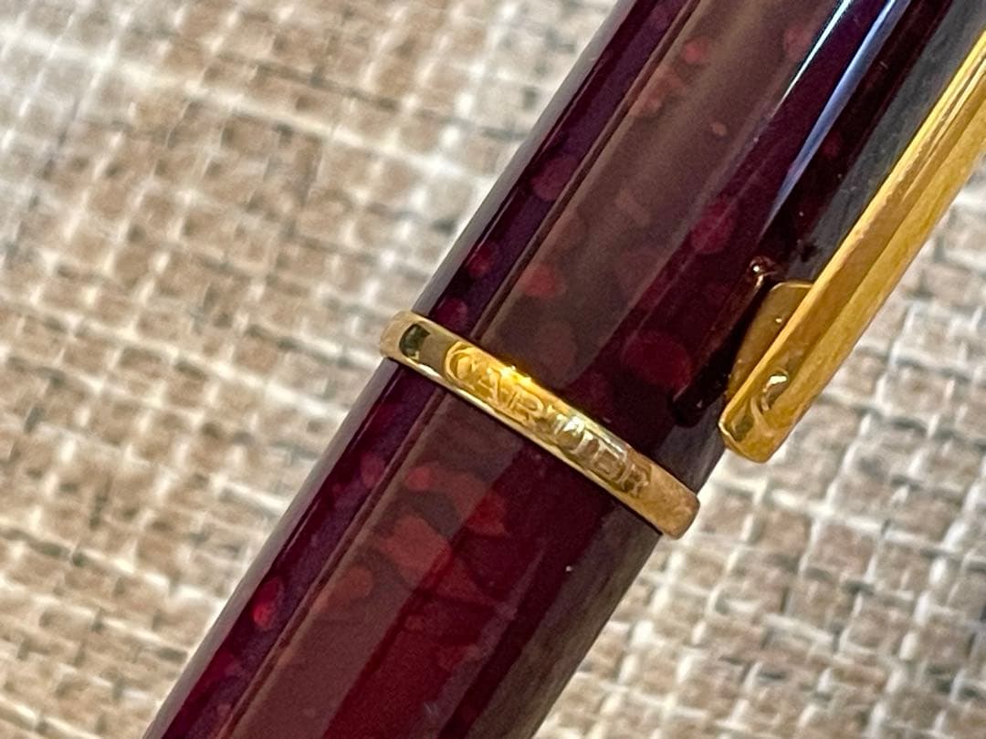 Cartier カルティエ ディアボロ ドゥ カルティエ ボールペン ボルドー