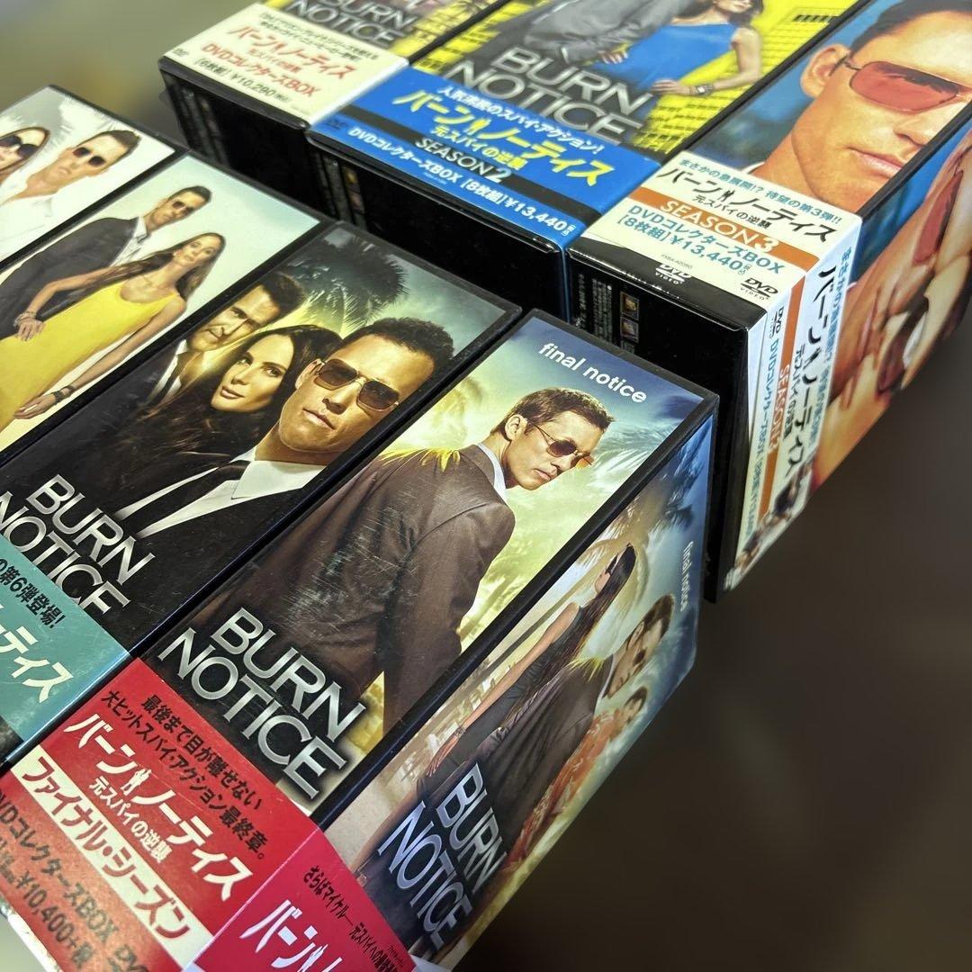 S1890 BURN NOTICE DVDコレクターズボックス 全7シーズン