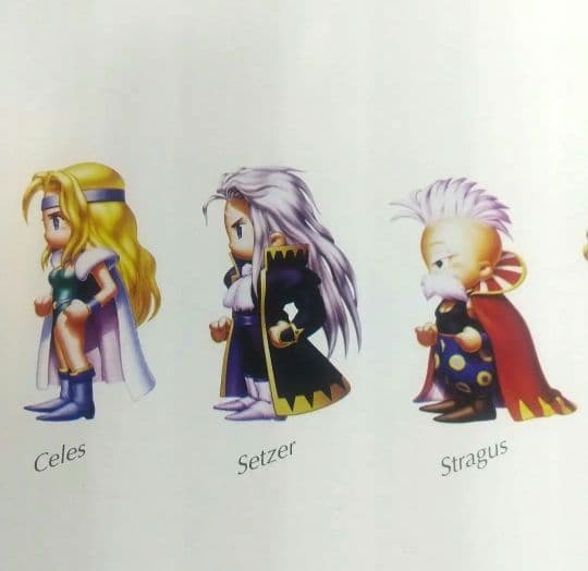 ファイナルファンタジーⅥ アドバンス販促パネル FF6 非売品 未使用 GBA