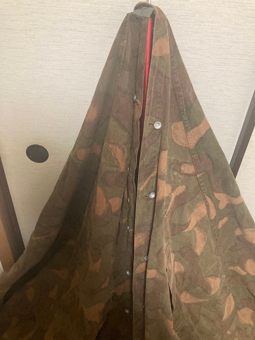 ハンガリー軍　ポンチョテント2枚組　ハリケーンカモ　軍幕テント　ティピー