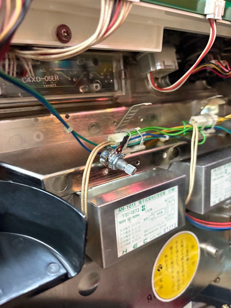 4号機 花火 ウエイトカットROM パチスロ ¥100直投入 実機 HANABI