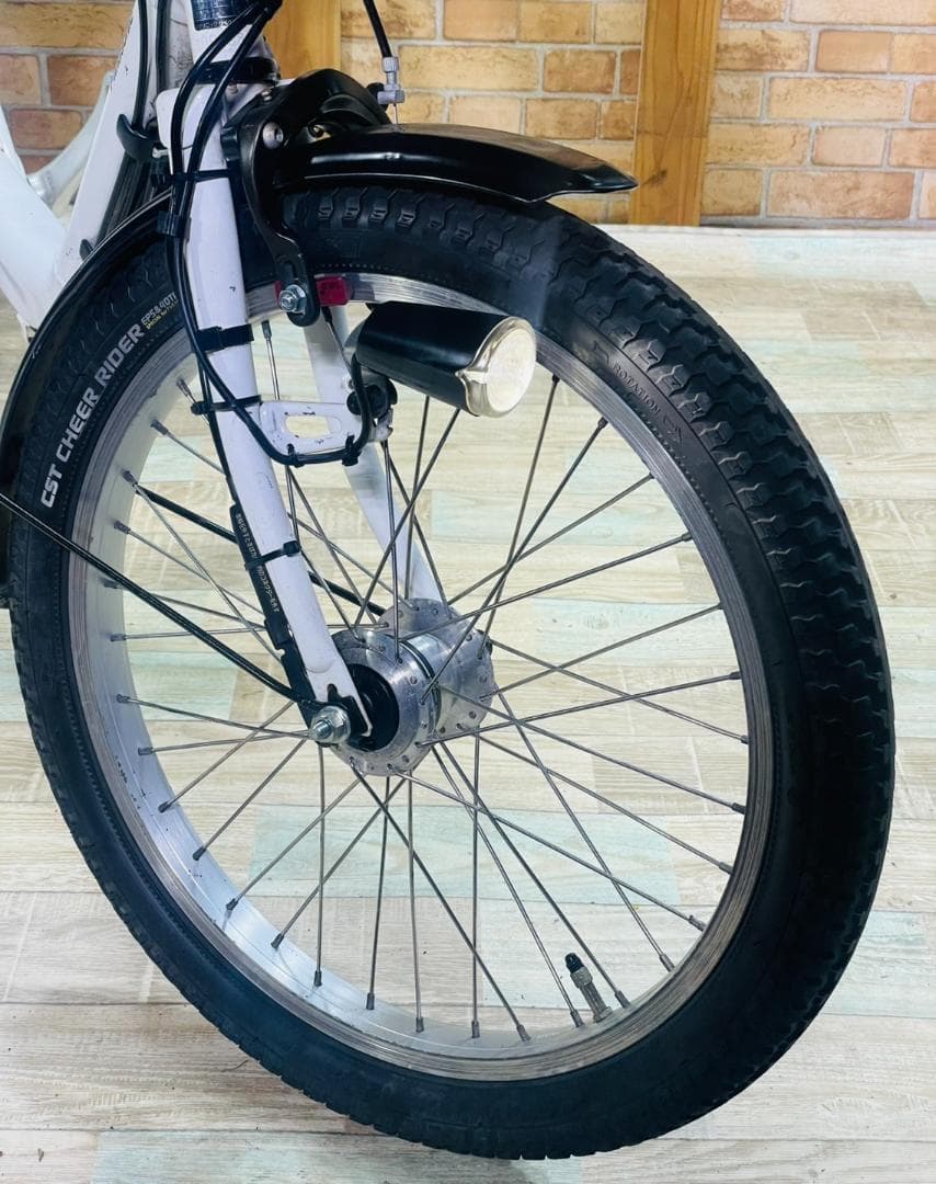 ホワイト系 大容量 パナソニック 子供乗せ電動アシスト自転車 H3339