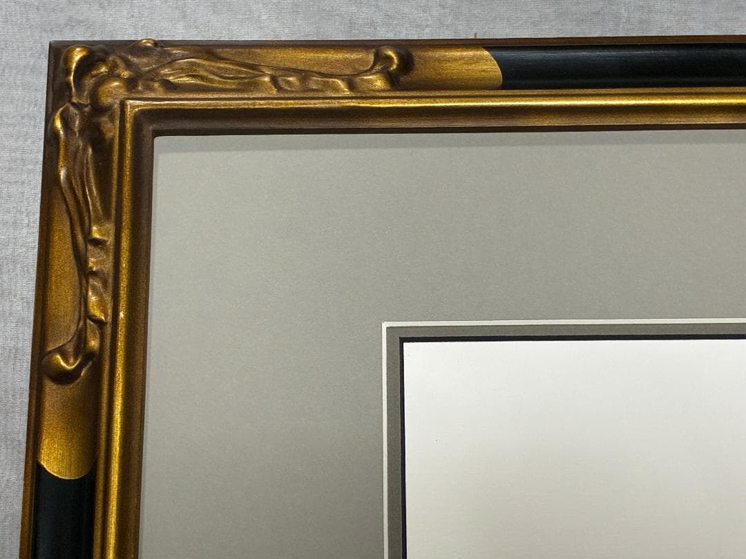 須加五々道 　『牡丹』　 額装