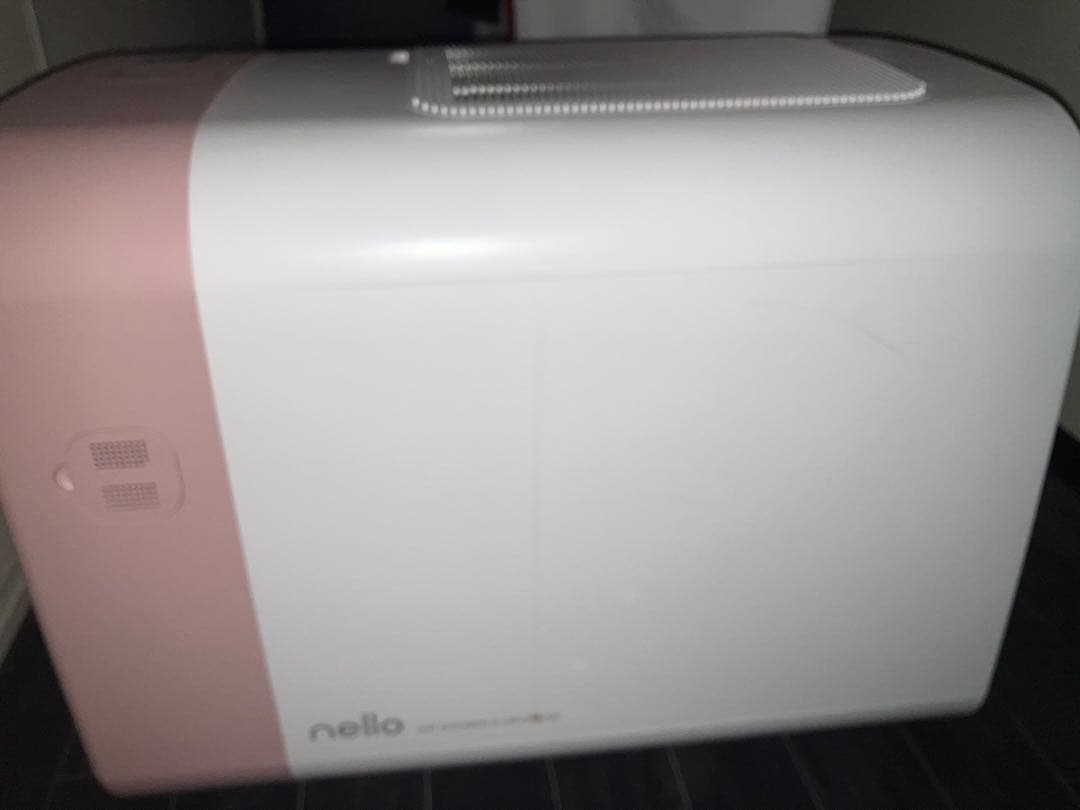 nello ペット用ドライヤー ホワイト・ピンク