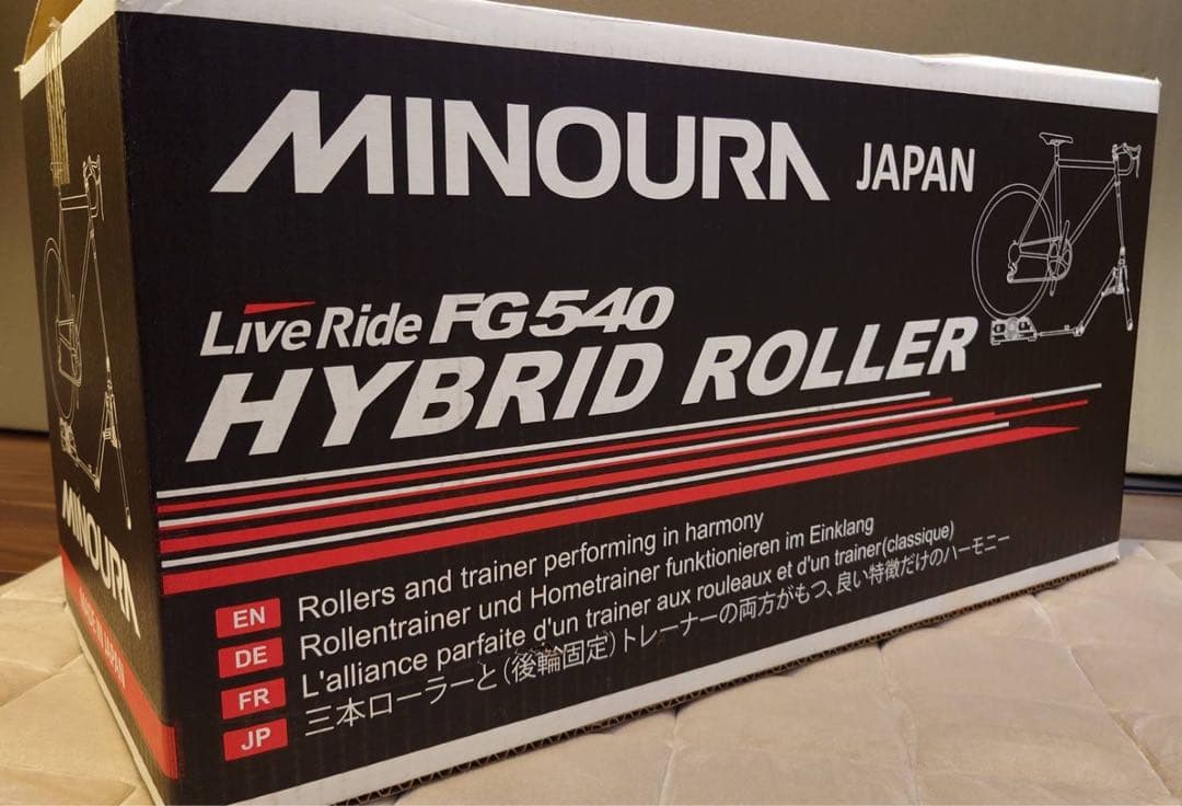 【未使用品】 MINOURA FG540 ハイブリッドローラー