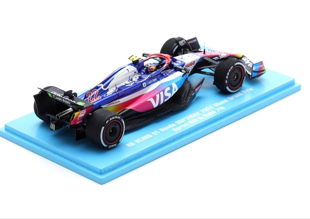F1速報特注スパーク 1/43 VCARB 01 RB マイアミGP 角田裕毅