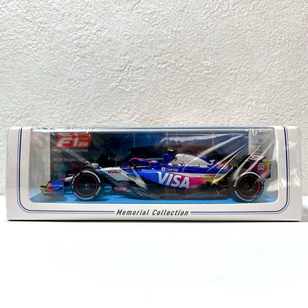 F1速報特注スパーク 1/43 VCARB 01 RB マイアミGP 角田裕毅
