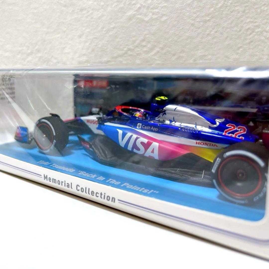 F1速報特注スパーク 1/43 VCARB 01 RB マイアミGP 角田裕毅