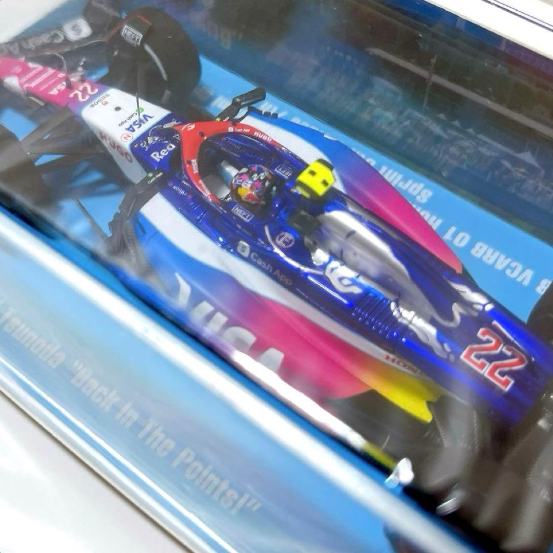 F1速報特注スパーク 1/43 VCARB 01 RB マイアミGP 角田裕毅