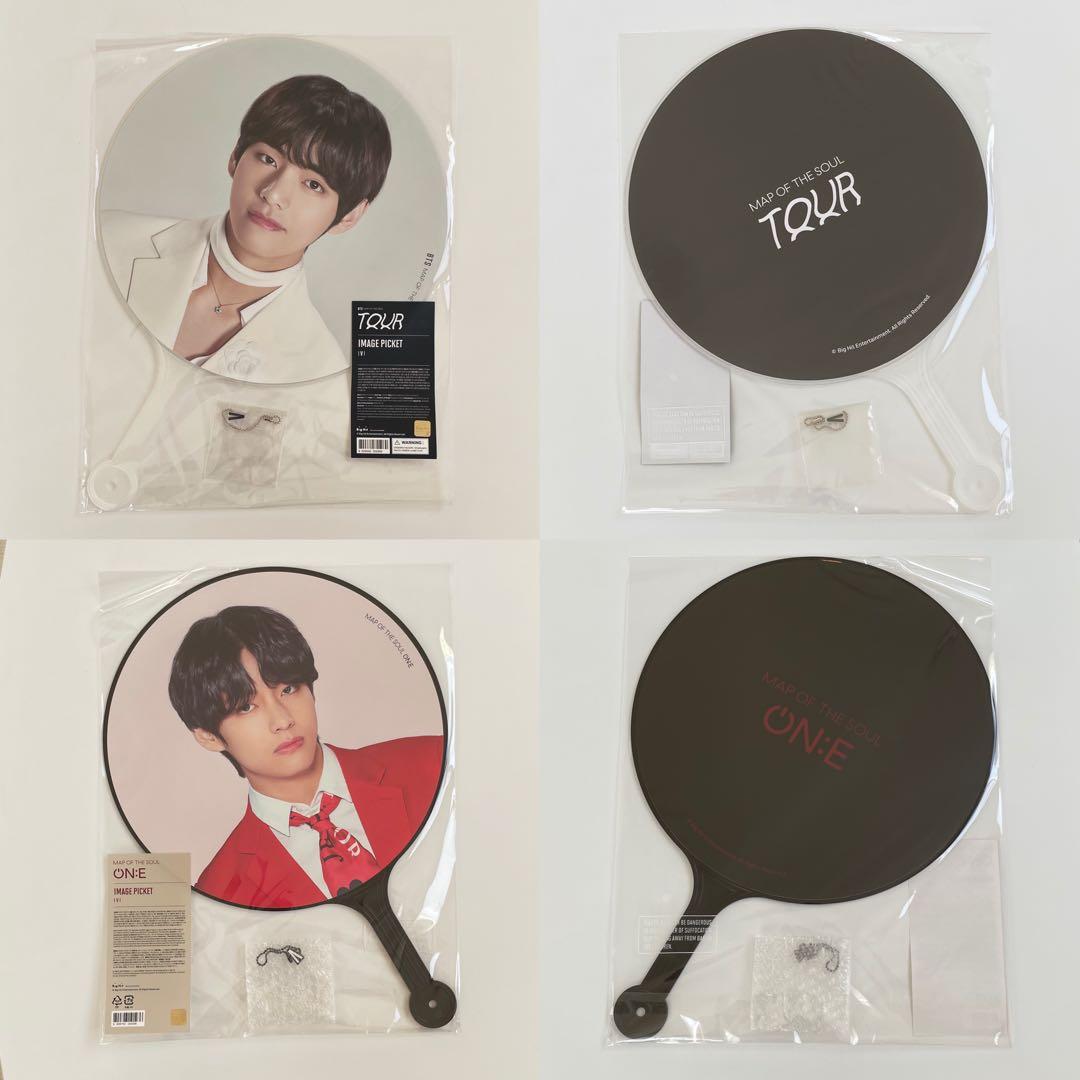 bts テヒョン テテ うちわ フラッグ プレフォト