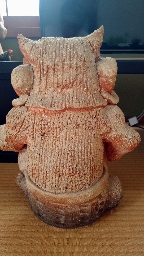 信楽焼 鬼に金棒