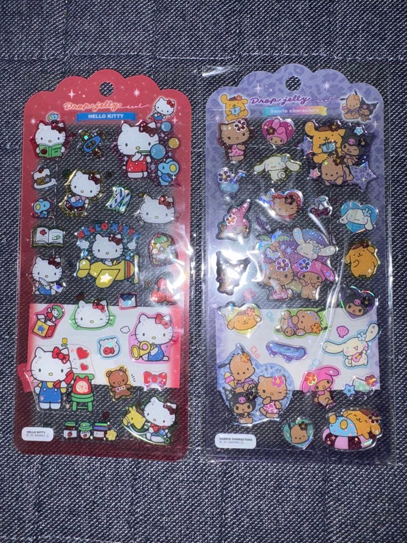 キャラクターシールセットとノート