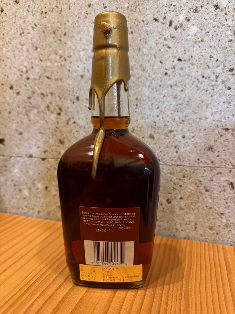 未開栓品］メーカーズマーク　ゴールドトップ Maker's M