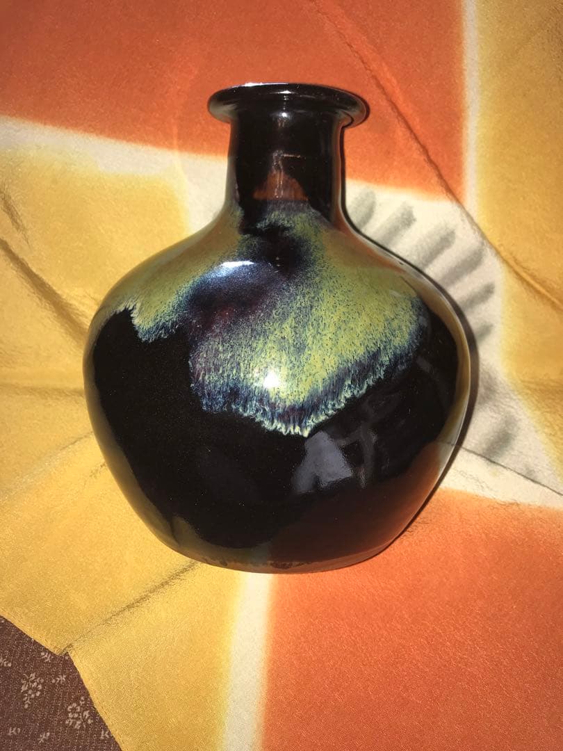 壺　花瓶　丹波焼　立杭焼　丹波立杭焼　骨董