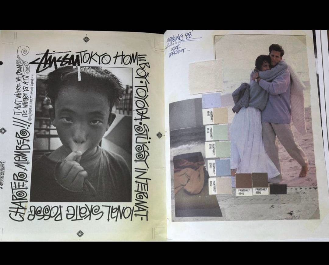 新品 AN IDEA BOOK ABOUT T-SHIRTS BY STUSSY