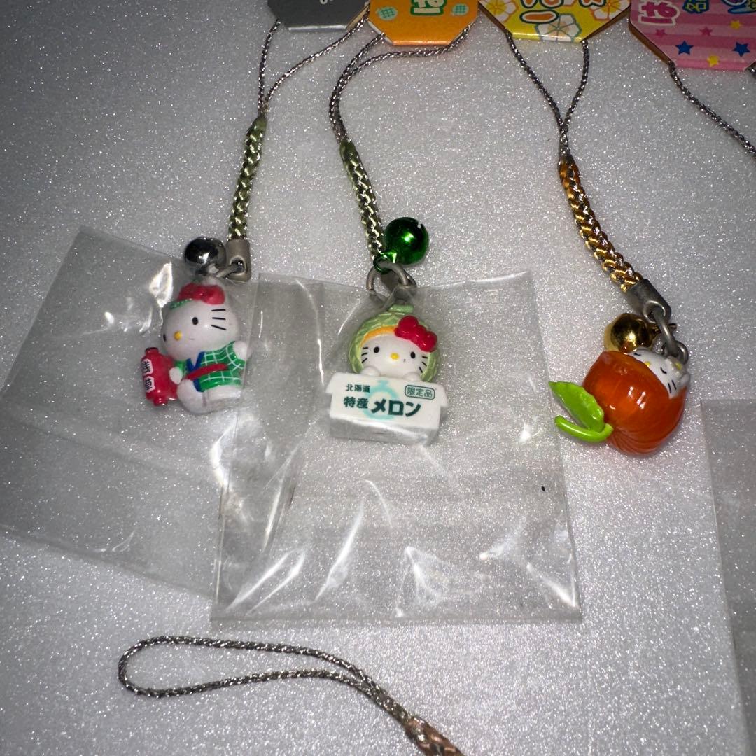 ハローキティ 根付け ご当地 ストラップ