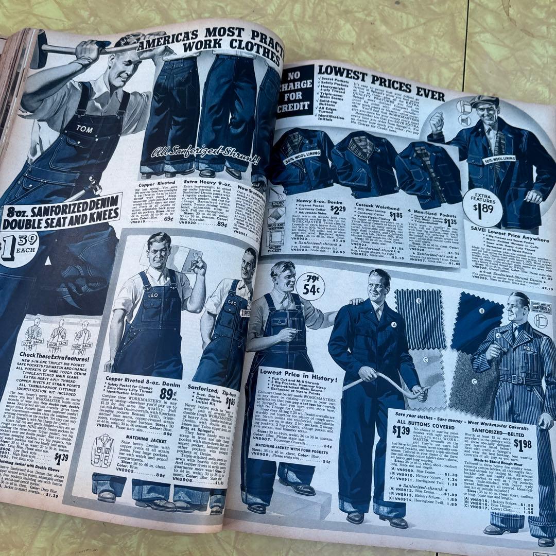 USA VINTAGE 1938年 Spiegelスピーゲルカタログ500ページ