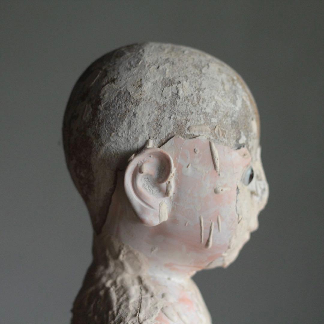 古い 人形 ヒトガタ 制作途中？ 古道具 アンティーク オブジェ