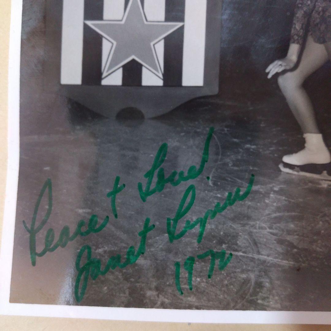 ジャネット・リンのサイン入り写真