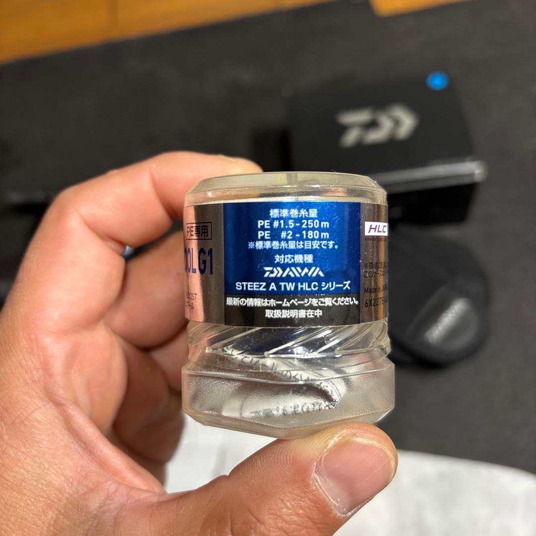 DAIWA STEEZ A TW HLC 8.1L左　イッセイスプール付