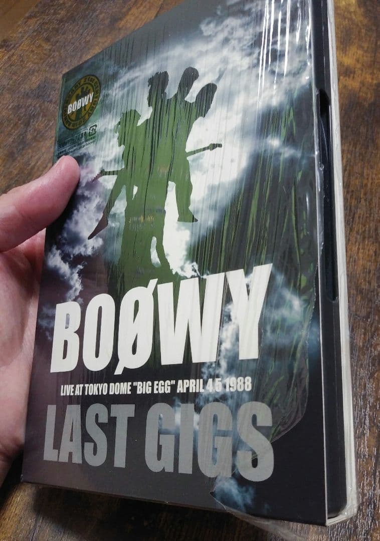 【再生1度のみ、プロモーション用見本品】BOOWY DVD 2枚セット